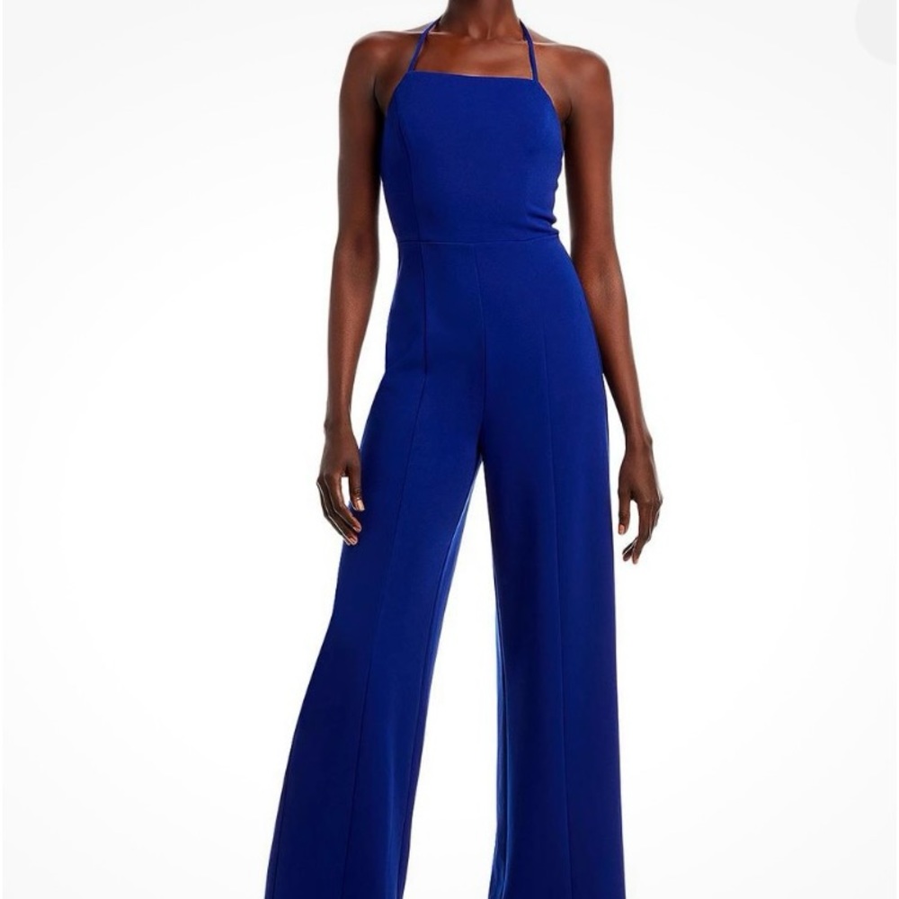 Halter Backless‎ Jumpsuit Size XS NWT Chic